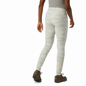 Columbia Pantalones Casuales Glacial™ Fleece Printed Legging Mujer Grises (673JASNQG)